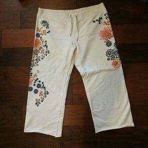 Lucky Brand crop sweatpants